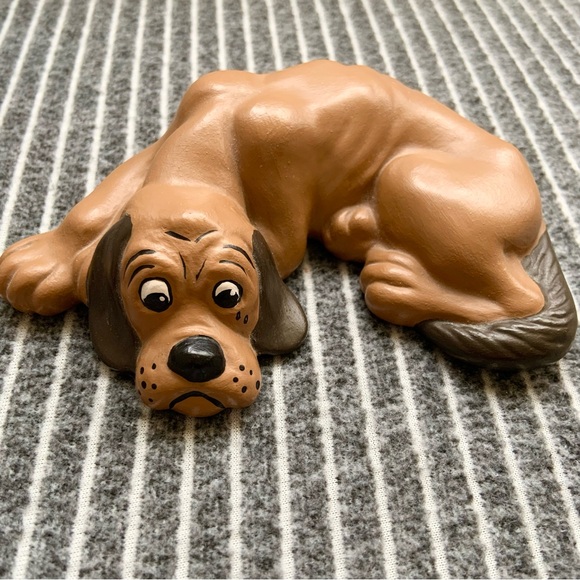 Ceramic Hand Painted Dog / Madonna Ohrt / Vintage Dog Figurine / Dog / Puppy - Picture 8 of 16